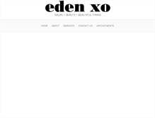 Tablet Screenshot of edenxo.com